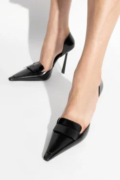 Saint Laurent CZARNY Buty na obcasie `Dorsay`