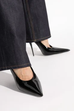 Saint Laurent CZARNY Buty na obcasie `Lentracte`