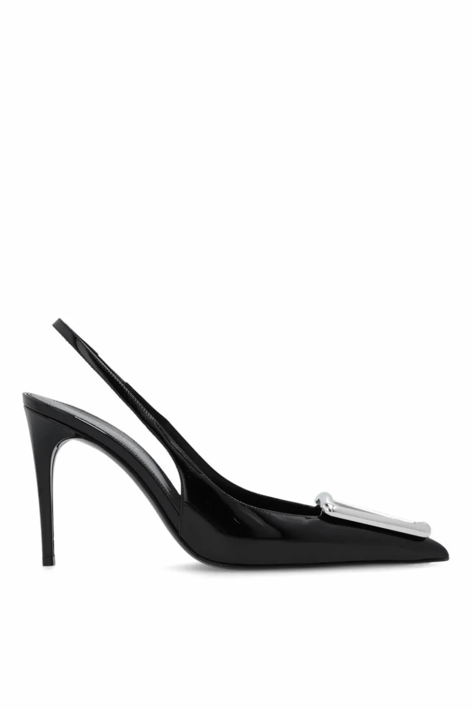 Saint Laurent CZARNY Buty na obcasie ‘Avenue’