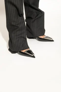 Saint Laurent CZARNY Buty na obcasie ‘Avenue’