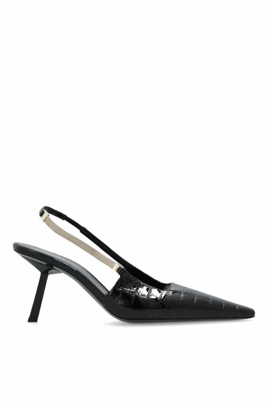 Saint Laurent CZARNY Buty na obcasie ‘Blake’