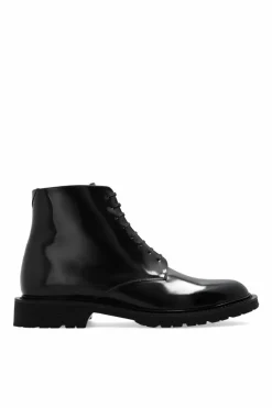 Saint Laurent CZARNY Buty ‘Army’ typu ‘combat’