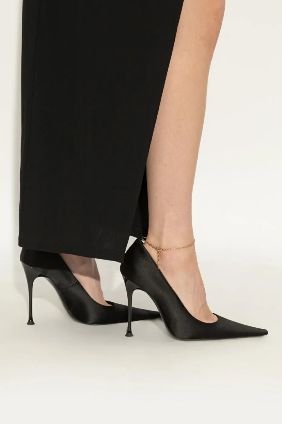 Saint Laurent CZARNY Buty na obcasie `Régine`