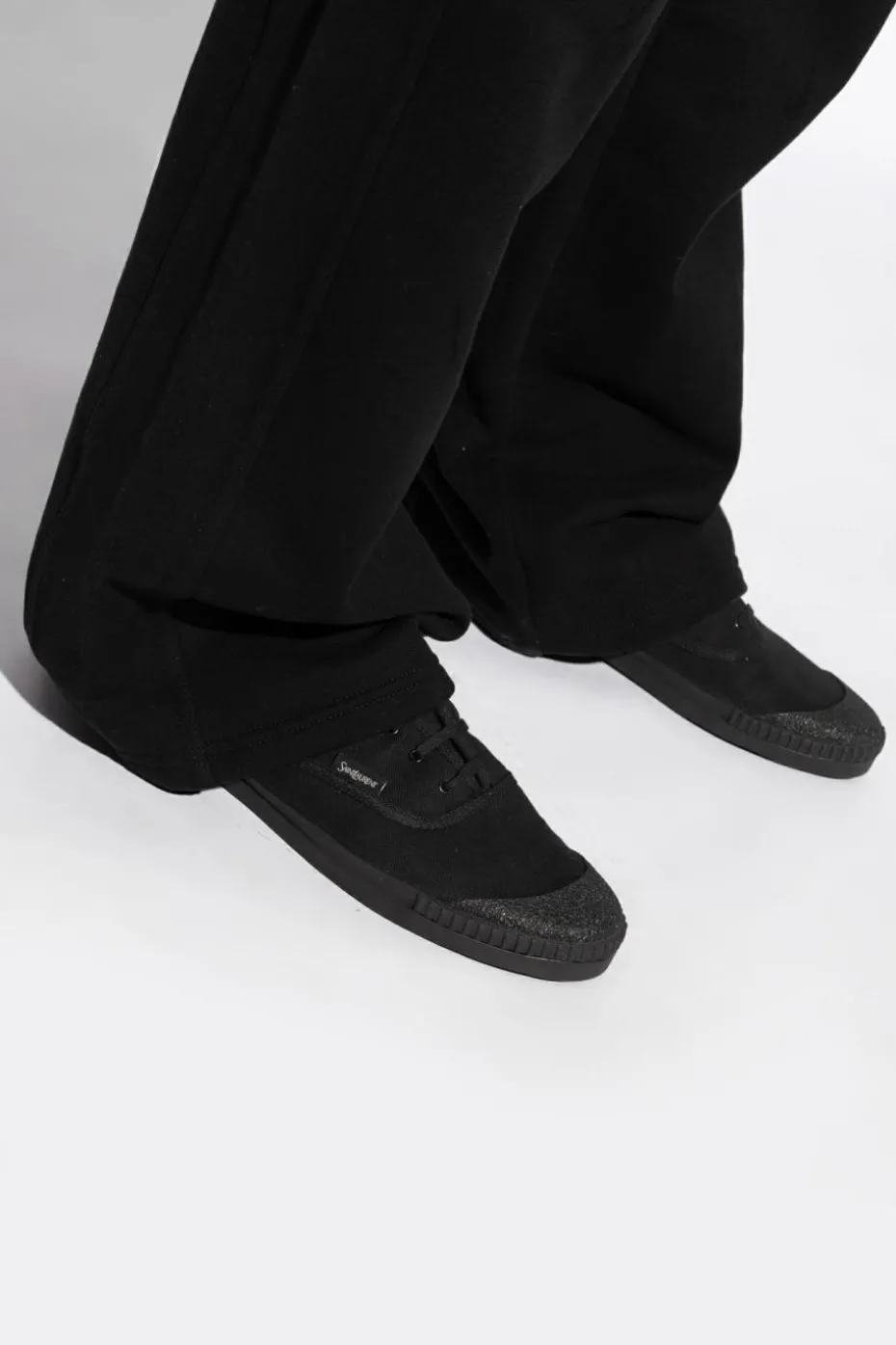 Saint Laurent CZARNY Buty sportowe ‘Wes’