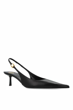 Saint Laurent CZARNY Buty na obcasie `Vendome`