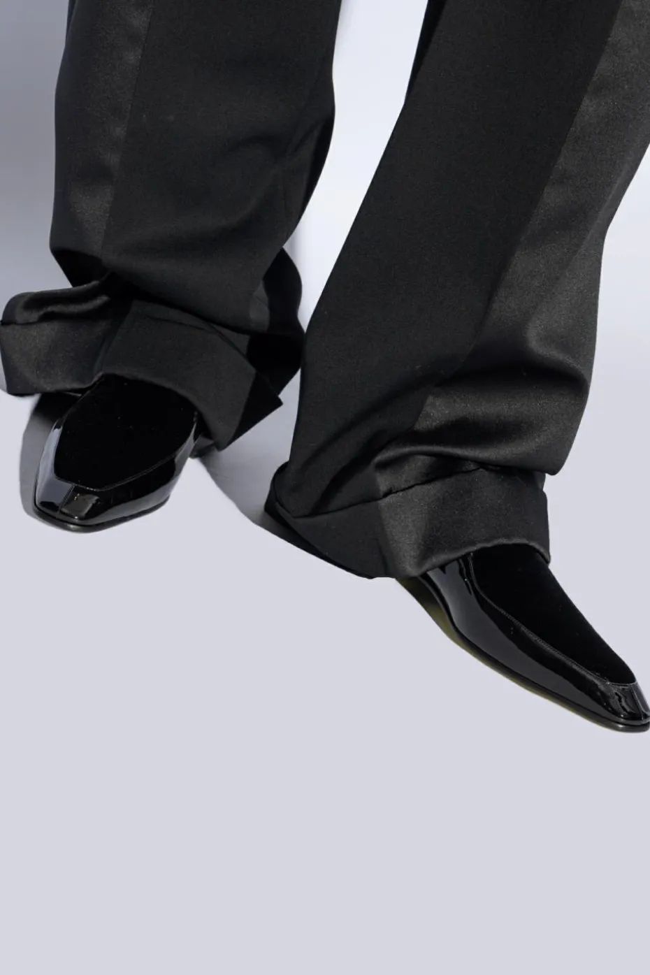 Saint Laurent CZARNY Buty ‘Gabriel’ typy ‘loafers’