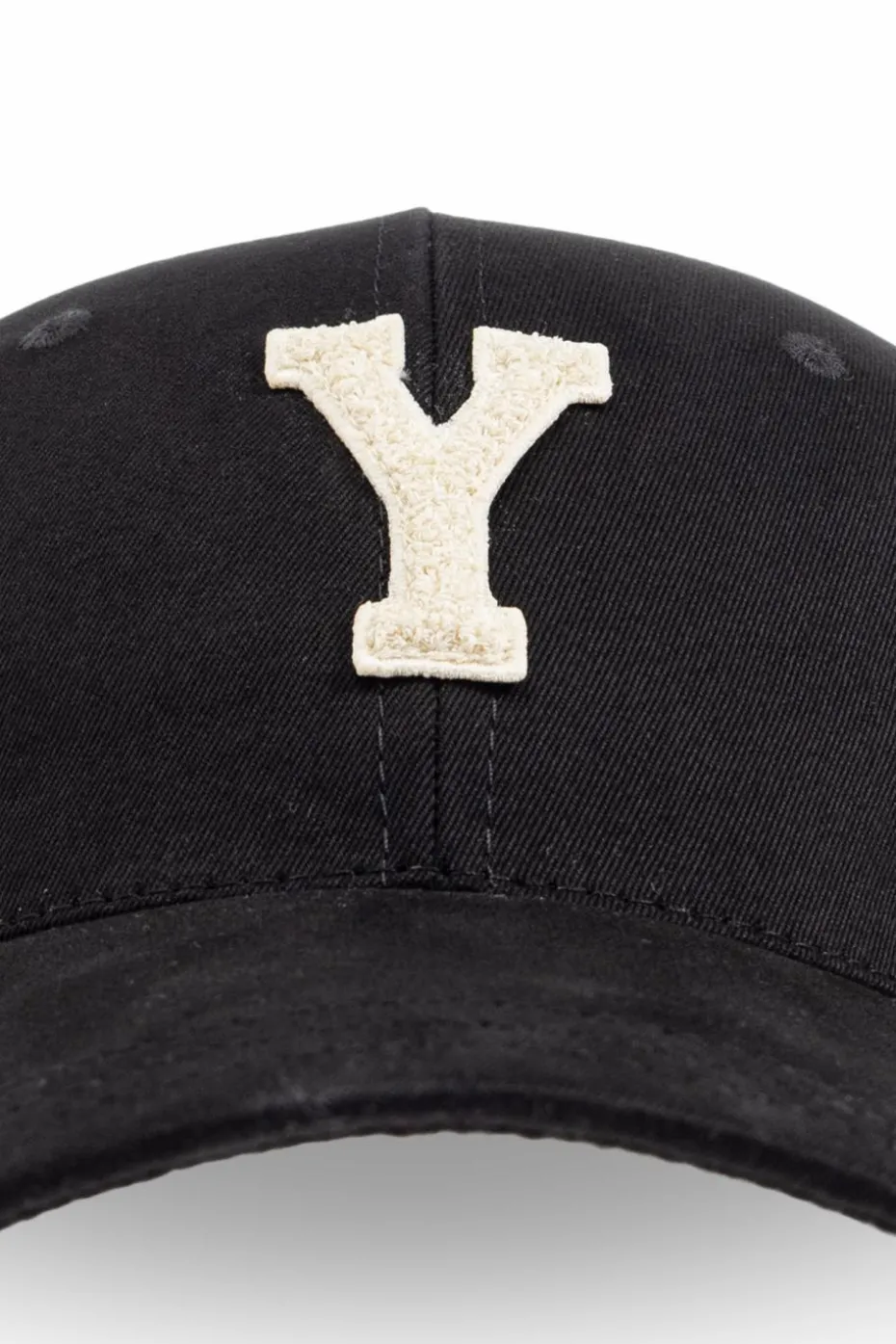 Saint Laurent CZARNY Czapka z daszkiem