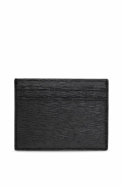 Saint Laurent CZARNY Etui na karty z motywem zwierzęcym