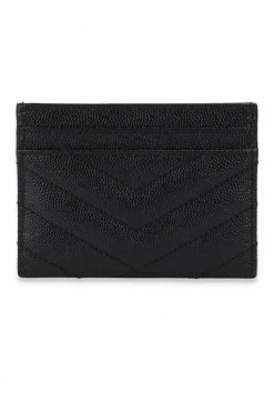 Saint Laurent CZARNY Etui na karty