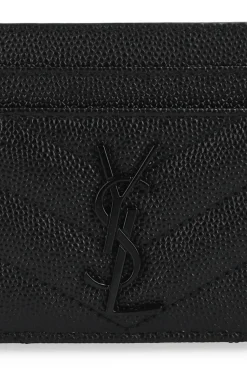 Saint Laurent CZARNY Etui na karty