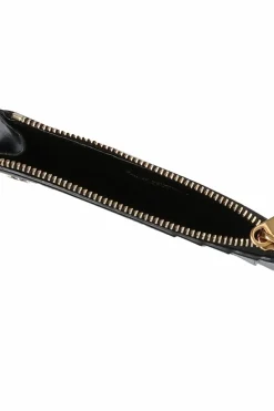 Saint Laurent CZARNY Etui na karty z logo