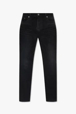 Saint Laurent CZARNY Jeansy typu ‘straight’