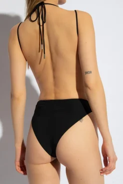 Saint Laurent CZARNY Jednoczęściowy kostium kąpielowy