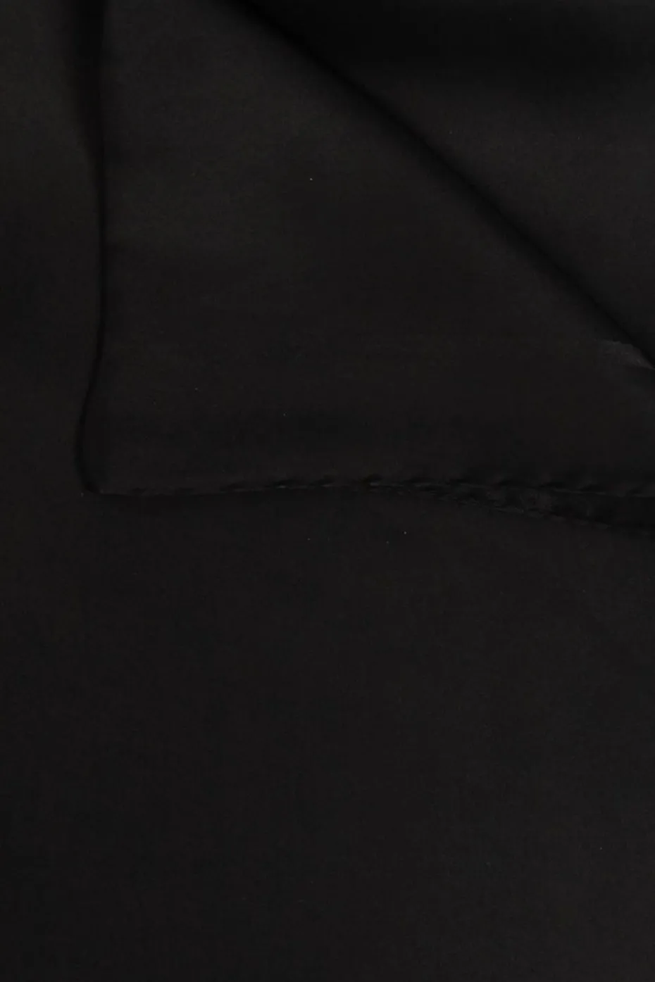 Saint Laurent CZARNY Jedwabna chusta