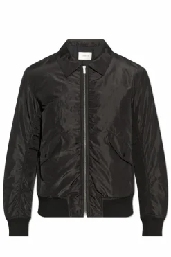Saint Laurent CZARNY Kurtka z kieszeniami
