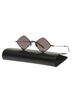 Saint Laurent CZARNY Okulary przeciwsłoneczne w dekoracyjnym kształcie