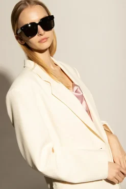 Saint Laurent CZARNY Okulary przeciwsłoneczne ‘Monogram SL M40’