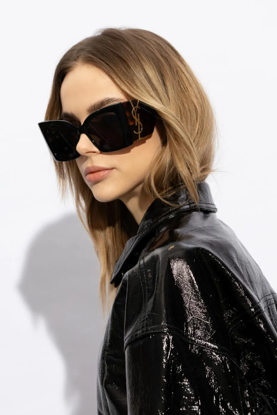 Saint Laurent CZARNY Okulary przeciwsłoneczne ‘SL M119 BLAZE’