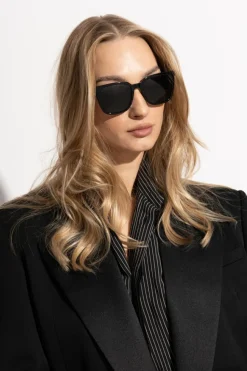Saint Laurent CZARNY Okulary przeciwsłoneczne `SL M146`