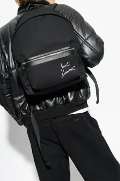 Saint Laurent CZARNY Plecak ‘City’