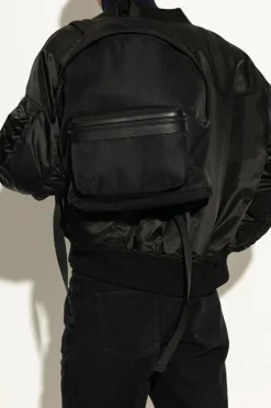 Saint Laurent CZARNY Plecak ‘City’