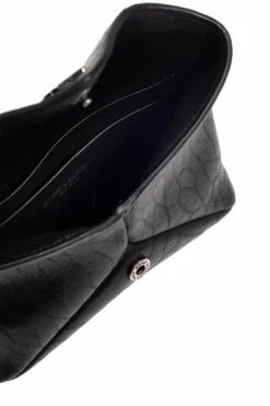 Saint Laurent CZARNY Portfel z jagnięcej skóry