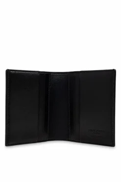 Saint Laurent CZARNY Składane etui na karty
