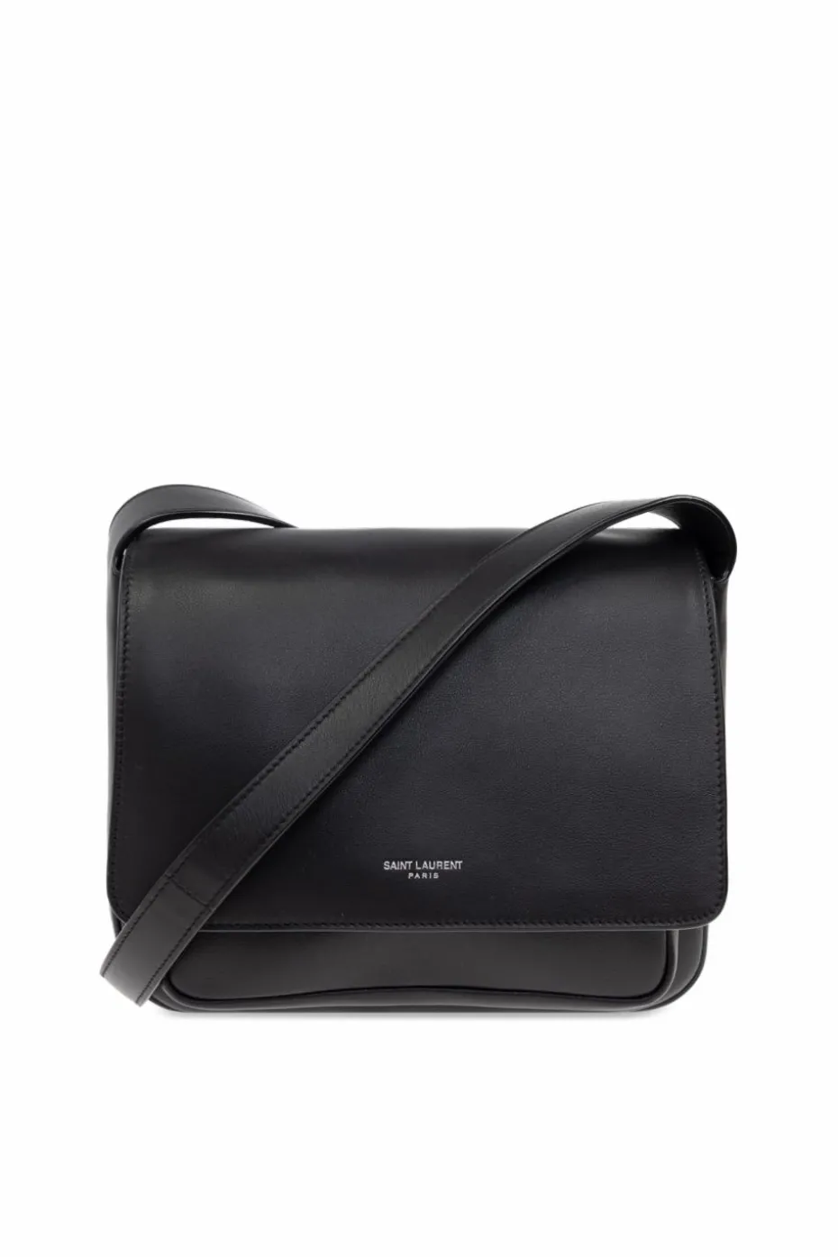 Saint Laurent CZARNY Skórzana torba na ramię