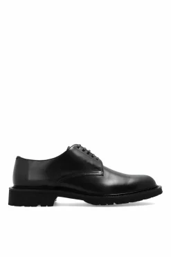 Saint Laurent CZARNY Skórzane buty ‘Army’ typu ‘derby’