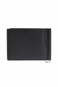 Saint Laurent CZARNY SKÓRZANY PORTFEL