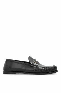 Saint Laurent CZARNY Skórzane buty typu `loafers`