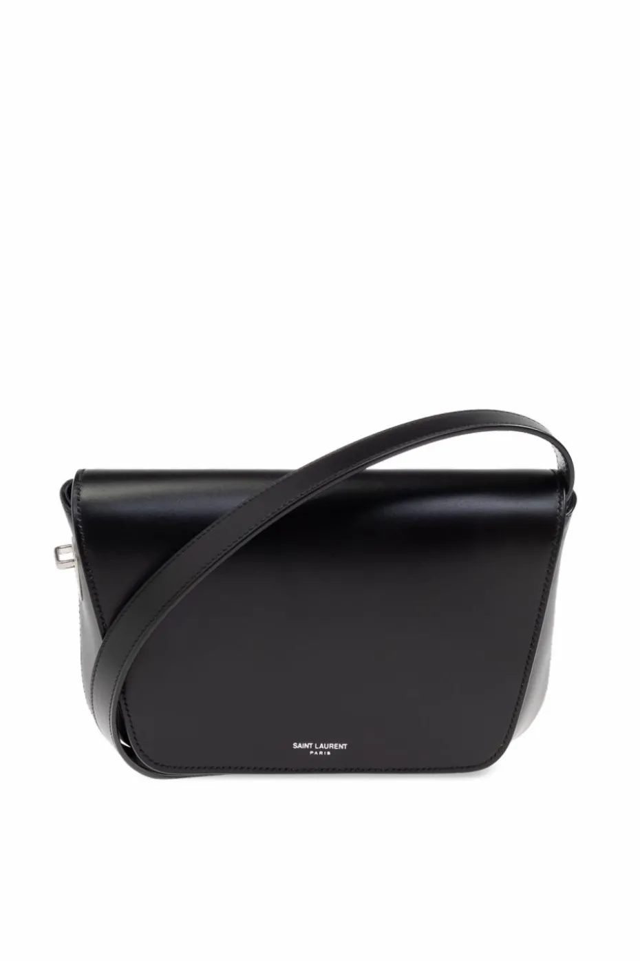 Saint Laurent CZARNY Skórzana torba na ramię