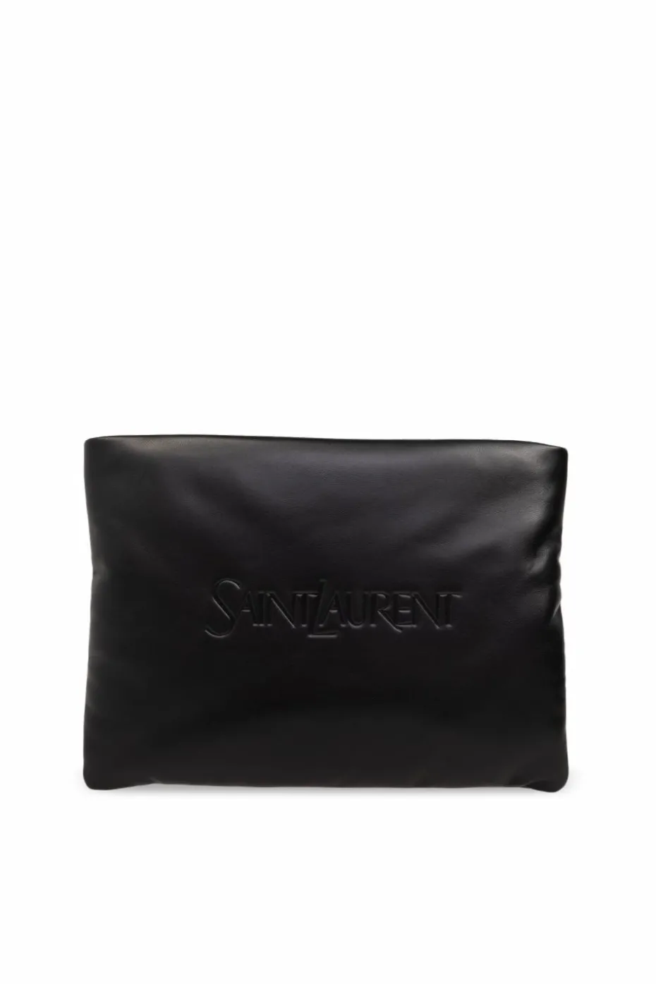 Saint Laurent CZARNY Skórzana torba do ręki