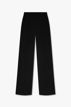 Saint Laurent CZARNY Spodnie w kant