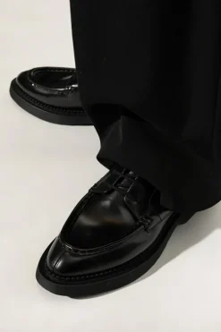 Saint Laurent CZARNY Sznurowane buty `Wim`