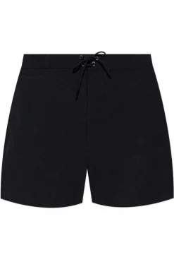 Saint Laurent CZARNY Szorty kąpielowe