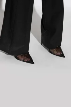 Saint Laurent CZARNY Szpilki ‘Anja’