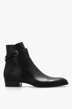 Saint Laurent CZARNY Sztyblety ‘Wyatt’