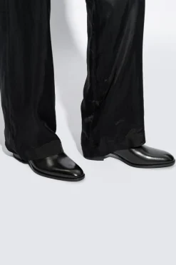 Saint Laurent CZARNY Sztyblety na obcasie ‘Wyatt’
