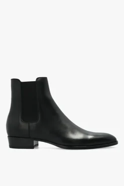 Saint Laurent CZARNY Sztyblety ‘Wyatt’