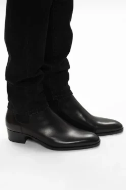 Saint Laurent CZARNY Sztyblety 'Wyatt'