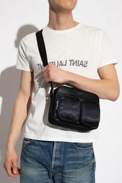 Saint Laurent CZARNY Torba na ramię ‘City’