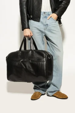 Saint Laurent CZARNY Torba podręczna `Camp Maxi`