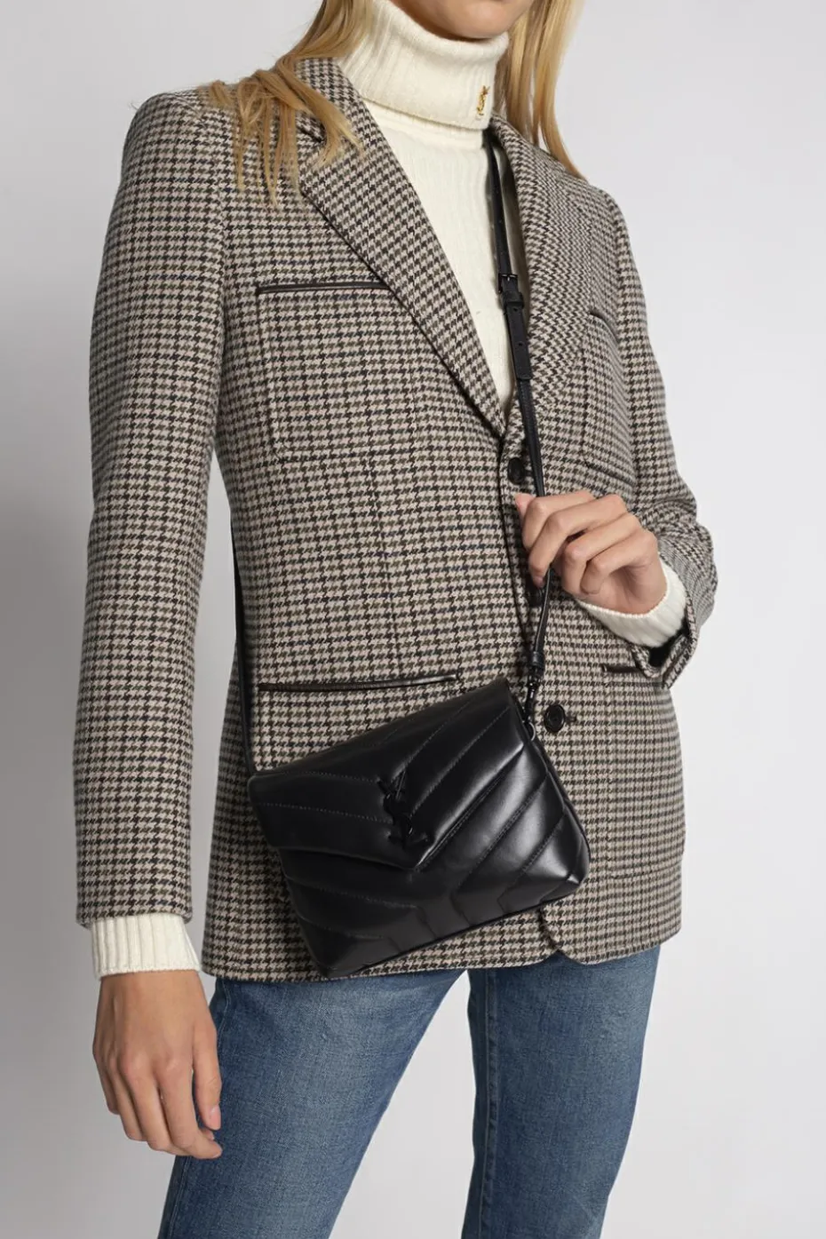 Saint Laurent CZARNY Torba na ramię ‘Loulou Toy’