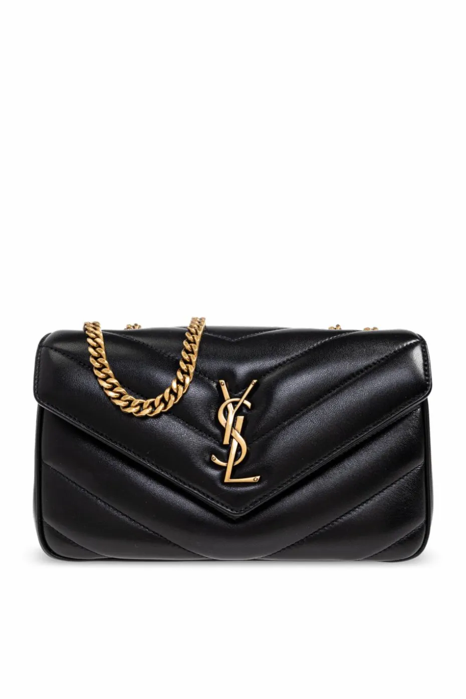 Saint Laurent CZARNY Torba na ramię ‘Loulou Small’