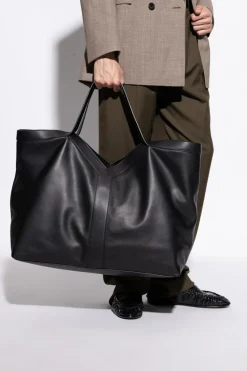 Saint Laurent CZARNY Torba `Y Maxi’ typu ‘shoper'