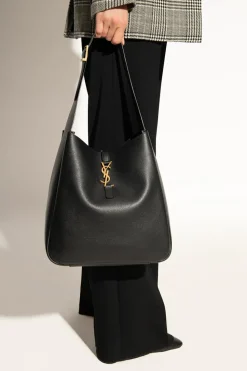 Saint Laurent CZARNY Torba na ramię ‘Le 5 A 7 Large’