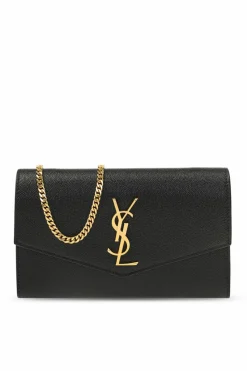 Saint Laurent CZARNY Torba na ramię 'Uptown'