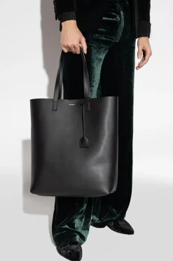 Saint Laurent CZARNY Torba ‘Bold’ typu ‘shopper’