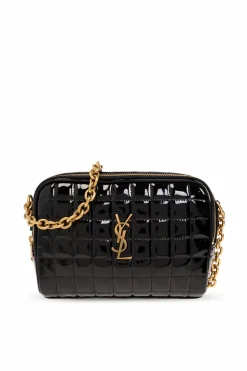 Saint Laurent CZARNY Torba na ramię ‘Cassandre Mini’